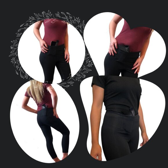 Secure Fit Premium Pocket Leggings – Hidden Utility Design - Picture 1 of 2